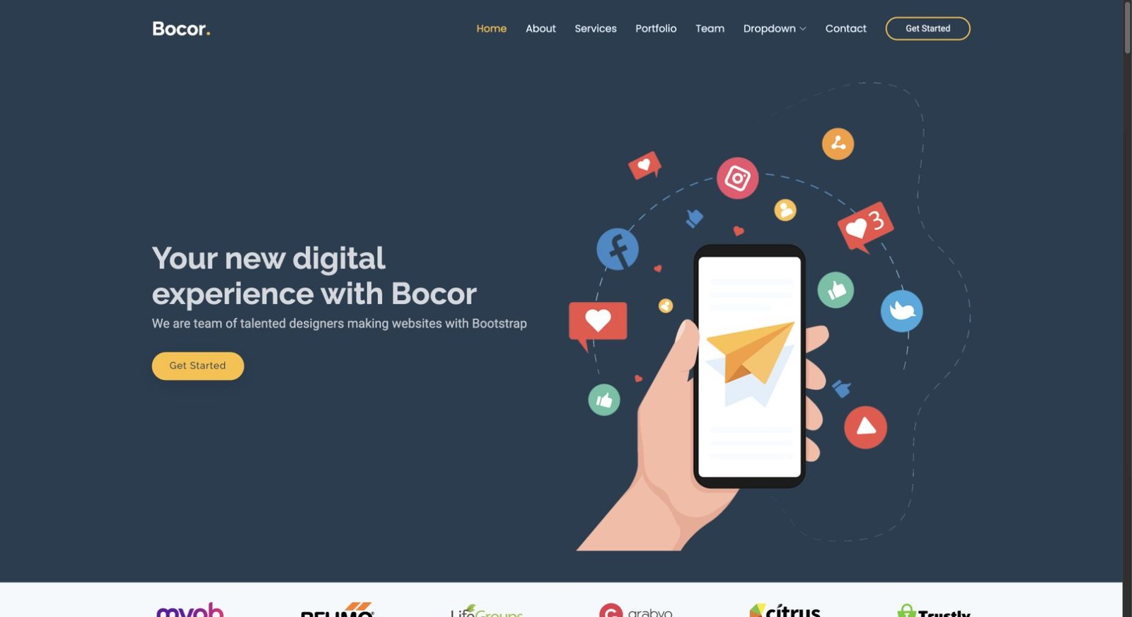Bocor design preview