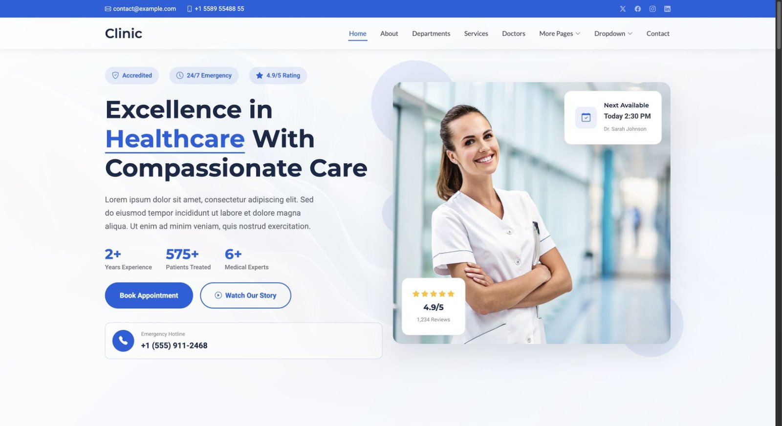 Clinic design preview
