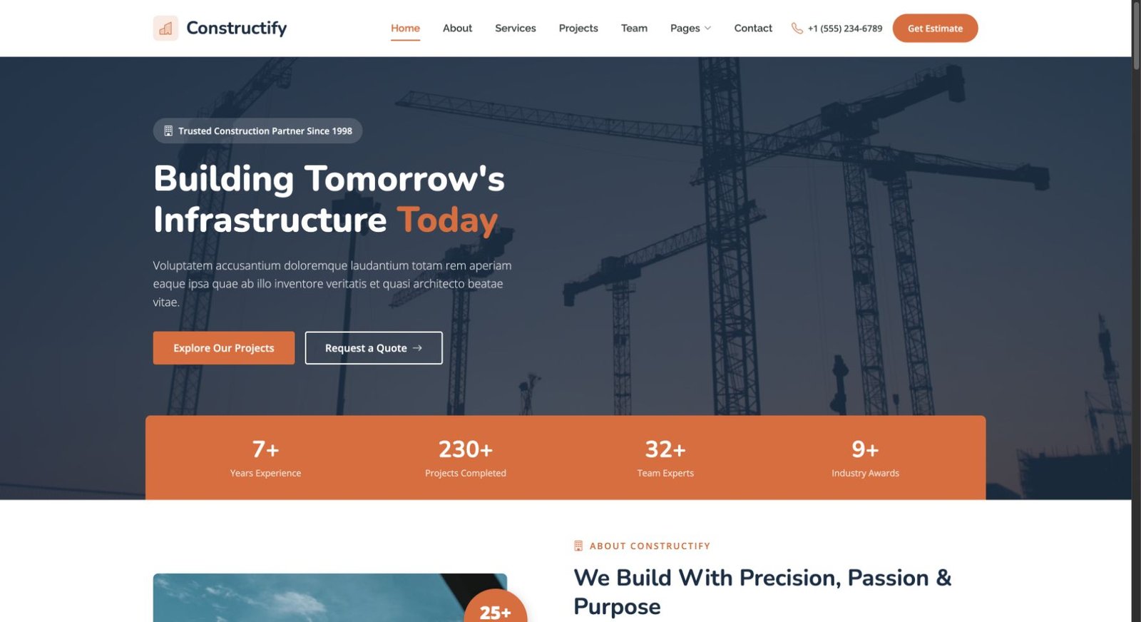 Constructify design preview