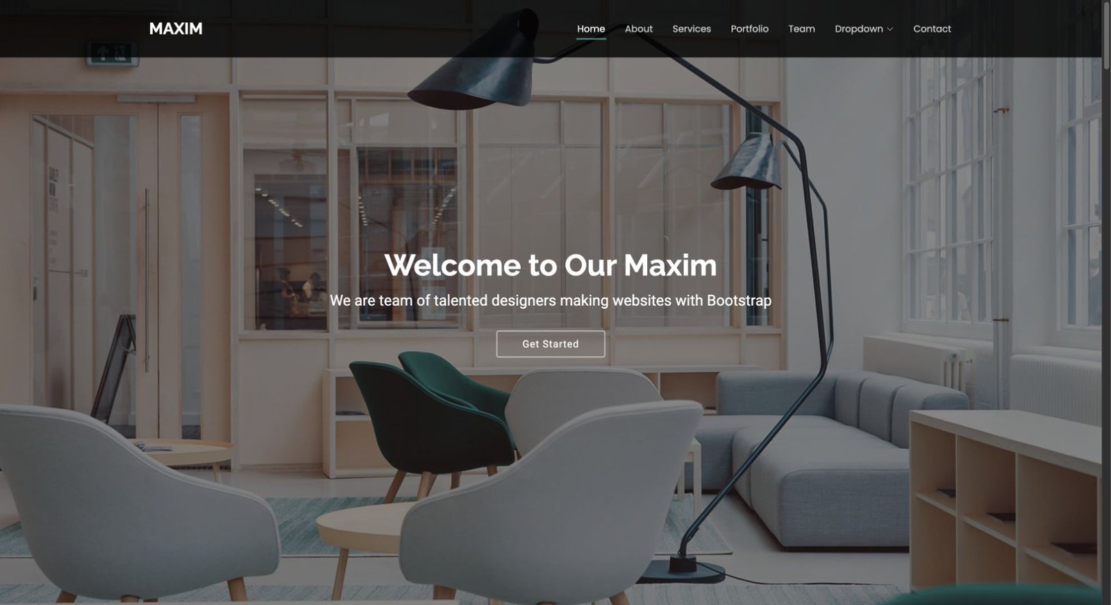 Maxim design preview