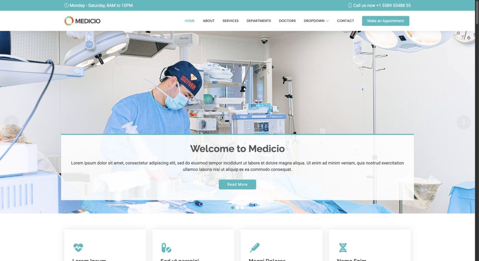 Medicio design preview