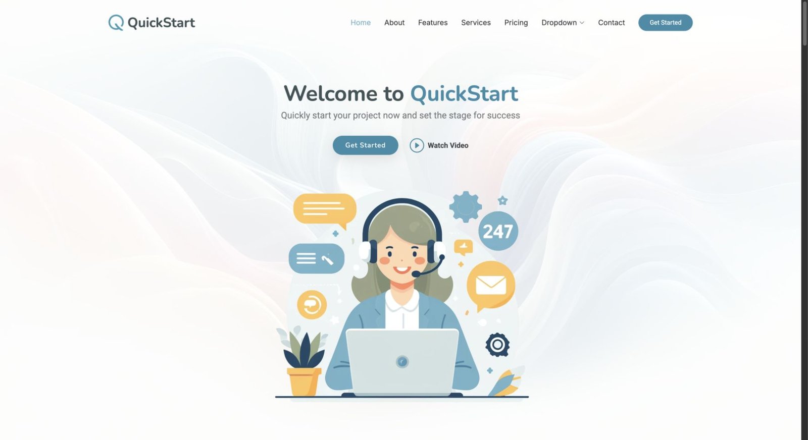 QuickStart design preview