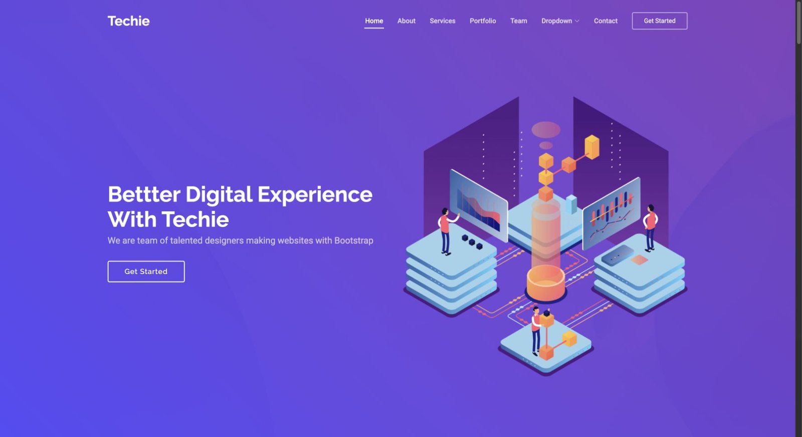 Techie design preview