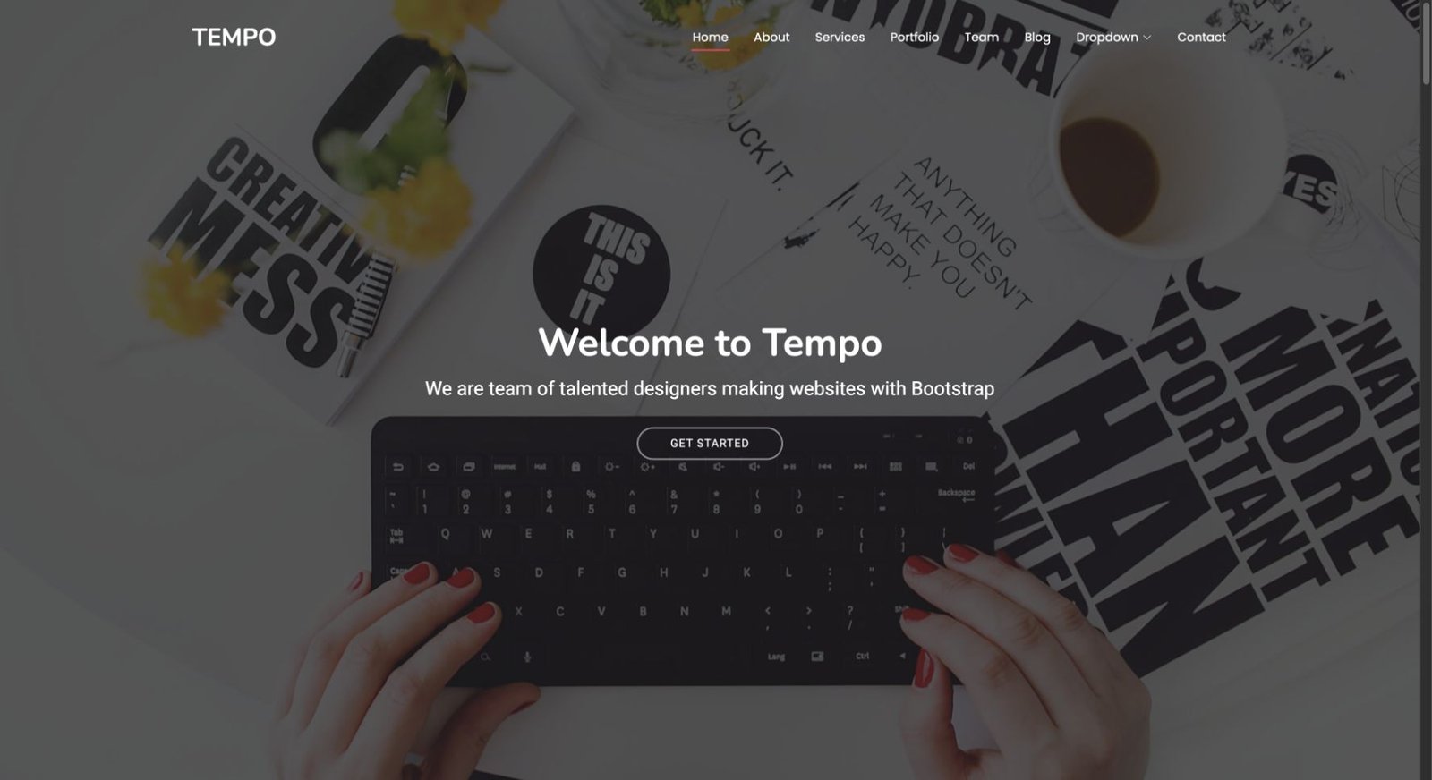Tempo design preview