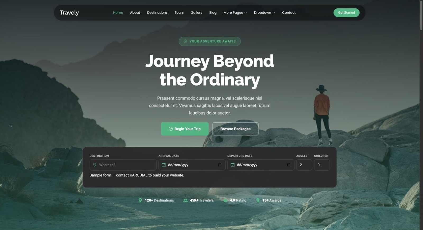 Travely design preview